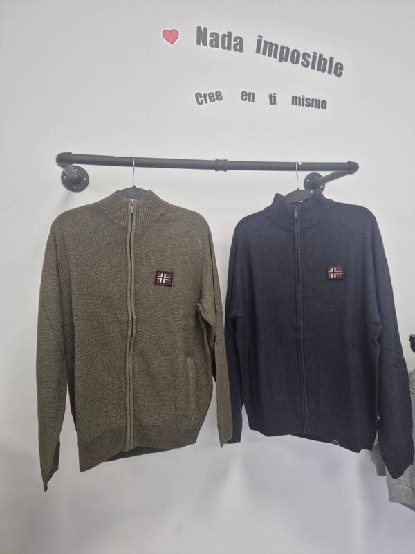 chaqueta punto hombre