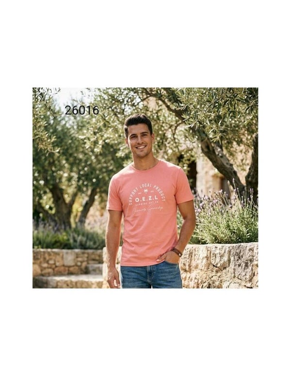 camiseta hombre manga corta