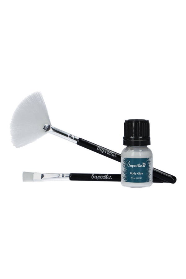Glitter Tattoo Brush&Glue