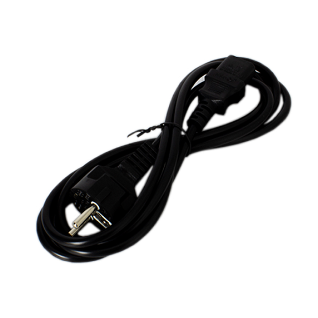 Stromkabel Eurostecker zu IEC-Stecker, weiblich, 1,5m