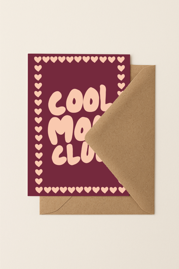 Cool mom club | A6 Kaartje