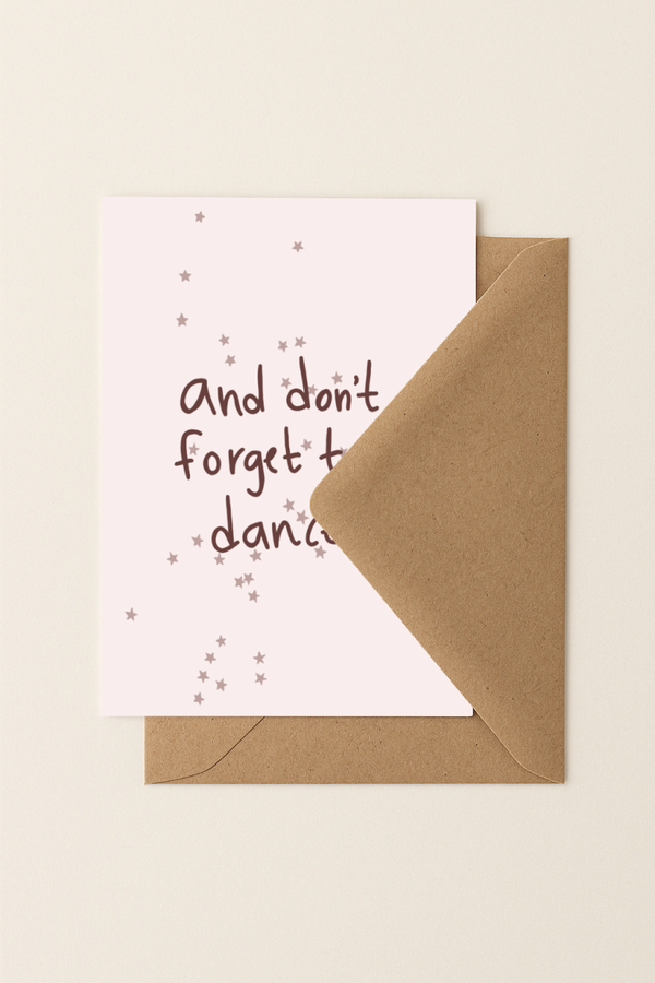 Dance | A6 Kaartje