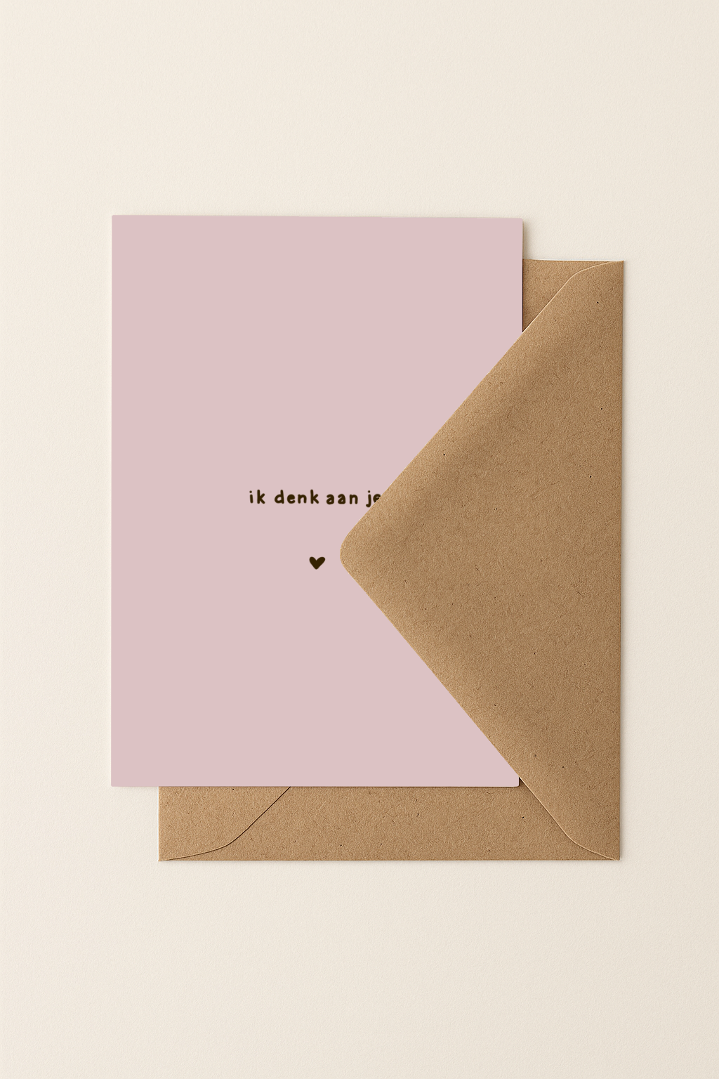 Ik denk aan je | A6 Kaartje