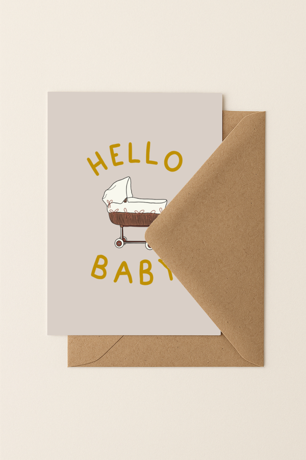 Hello baby | A6 Kaartje