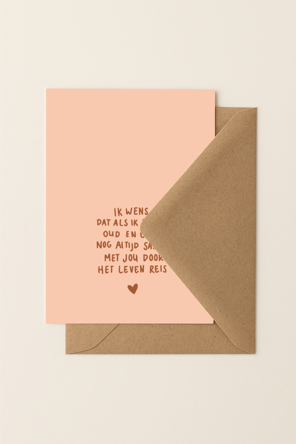 Samen met jou | A6 Kaartje