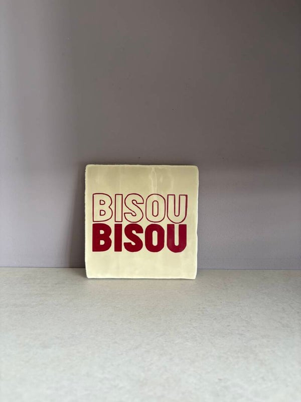 Bisou | Tegeltje