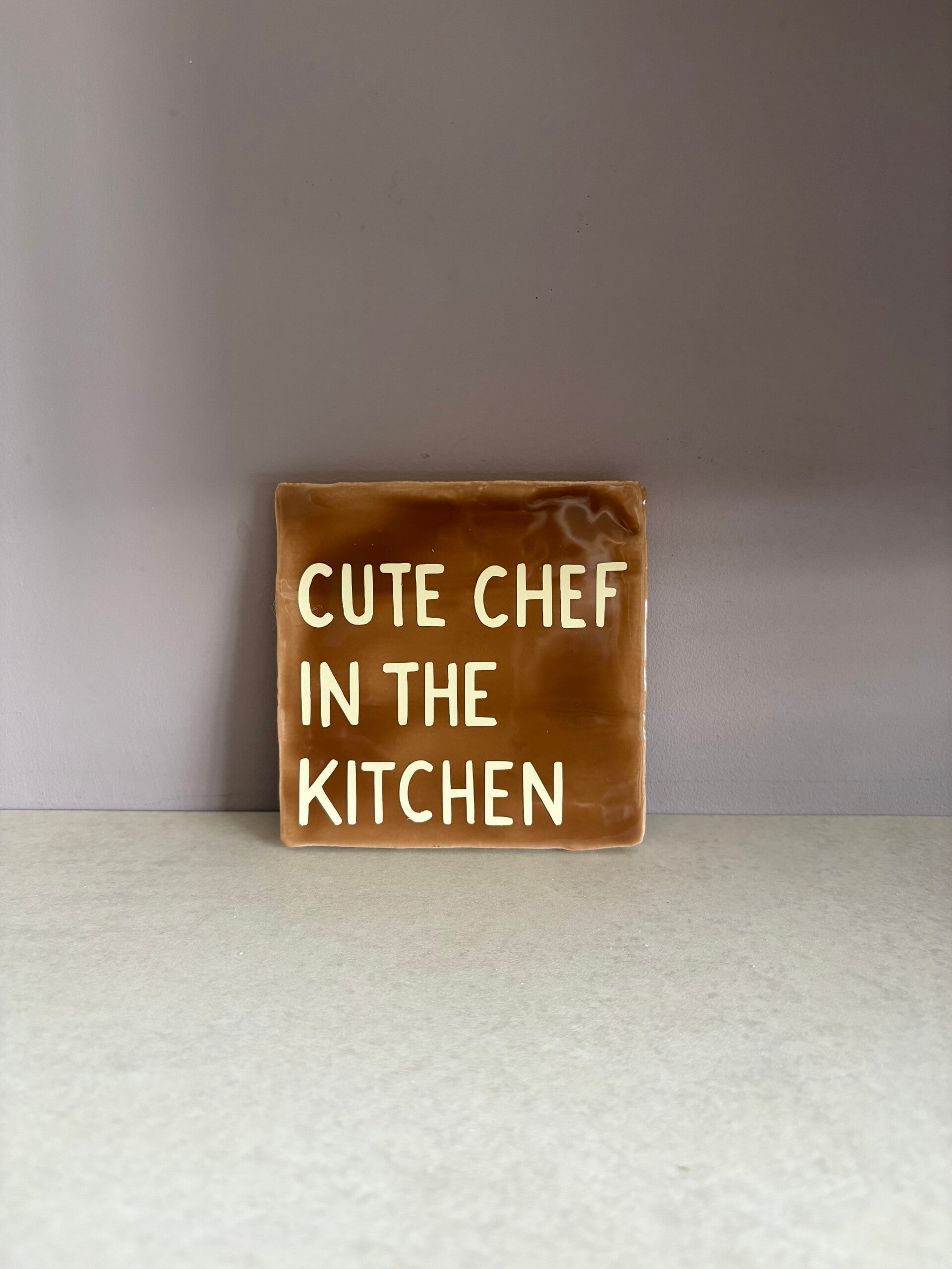 Cute chef | Tegeltje