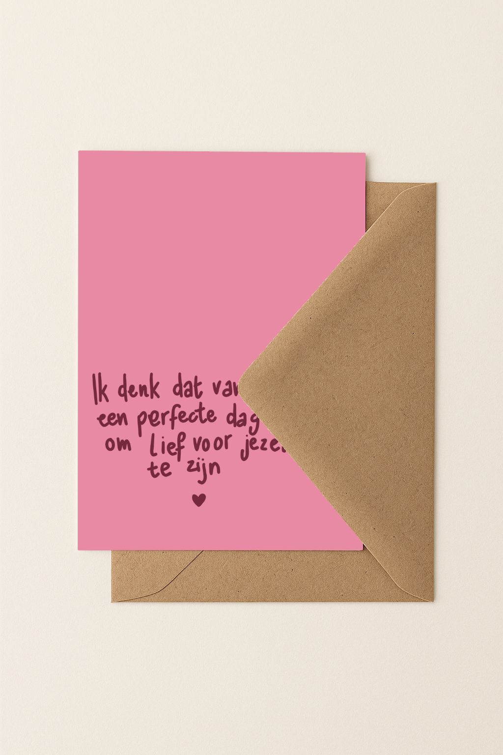 Lief voor jezelf zijn | A6 Kaartje