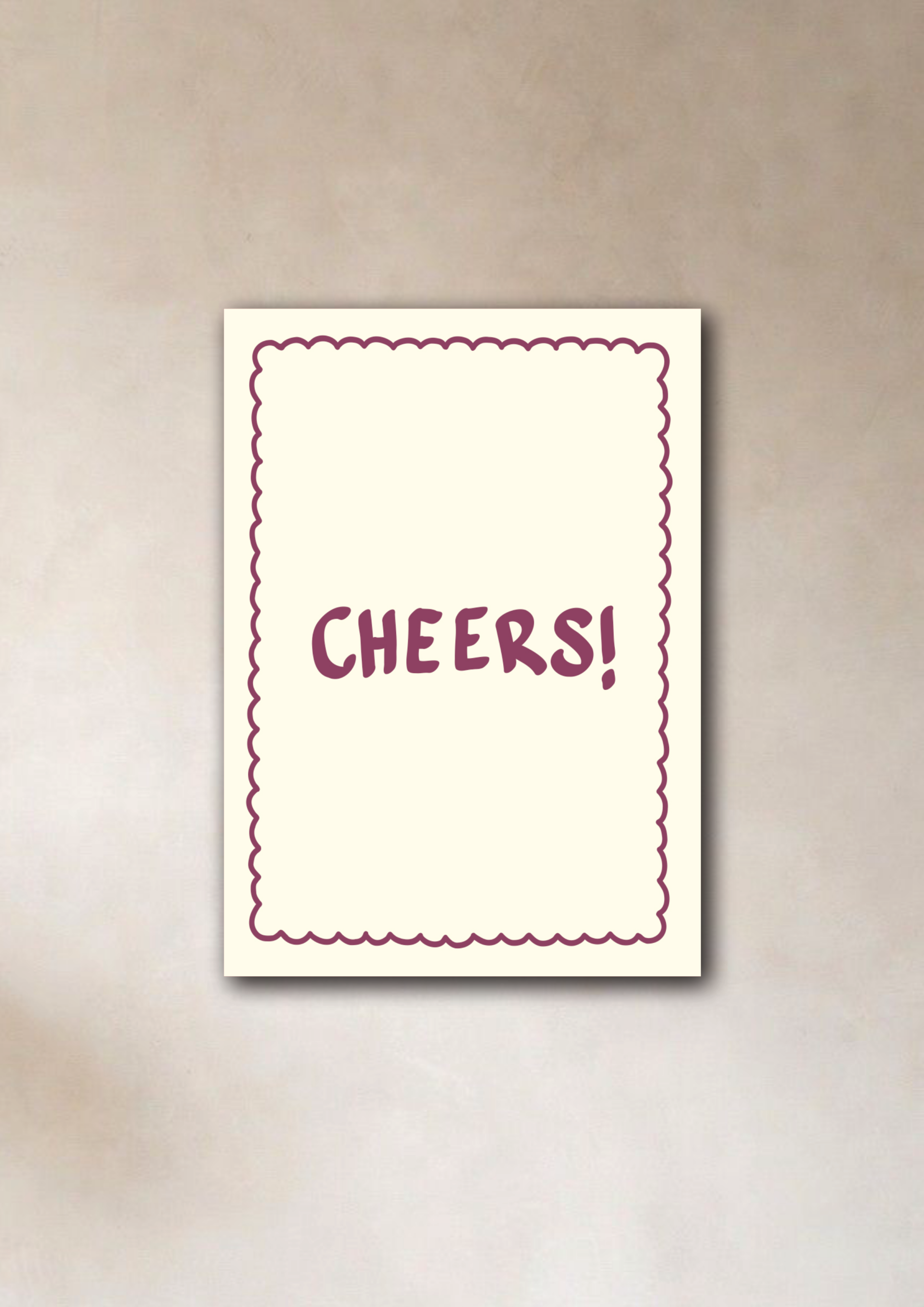 Cheers! | Mini Kaartje