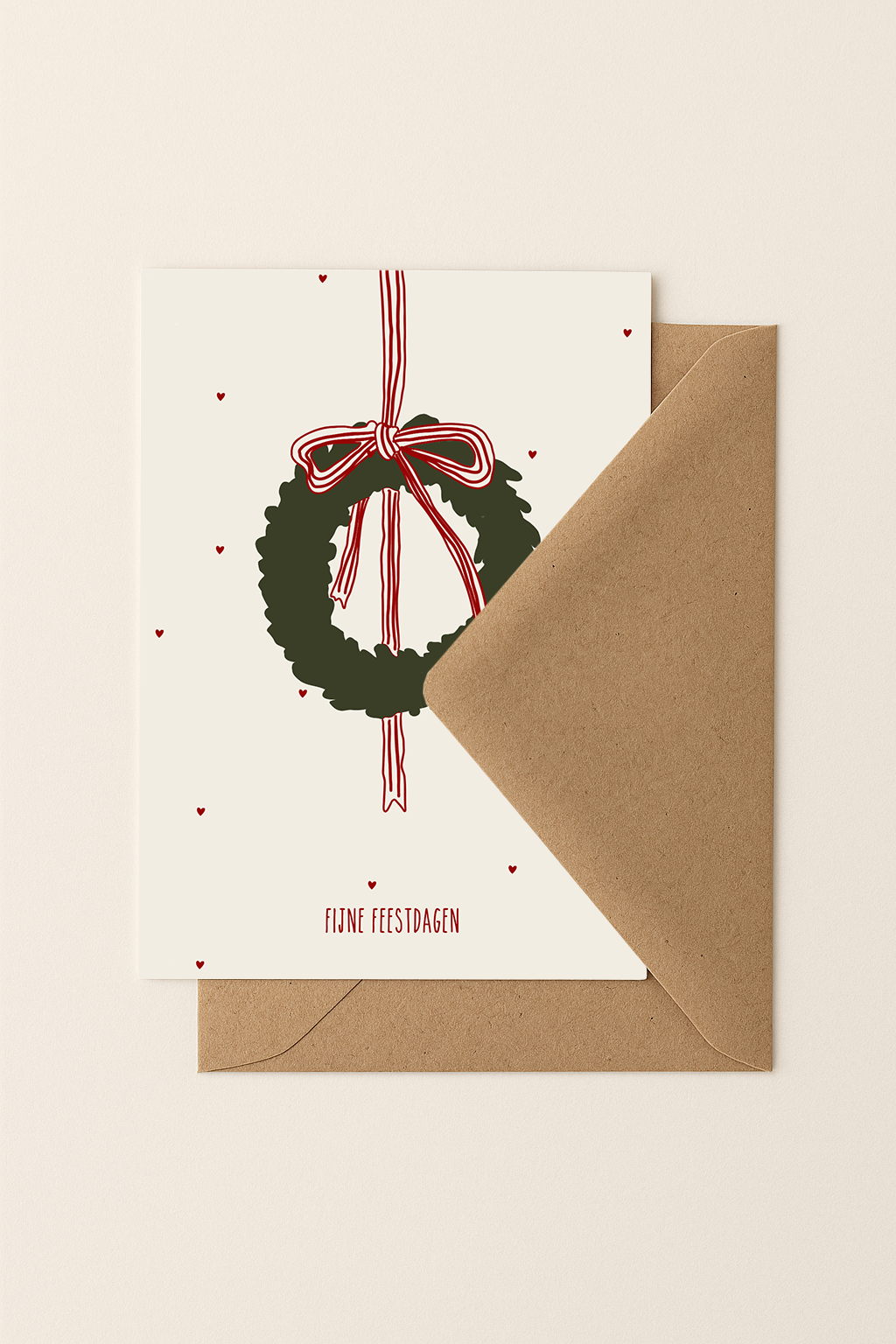 set van 5 kaarten | Kerst