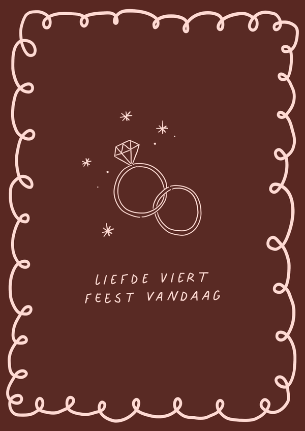 Liefde viert feest | A6 Kaartje