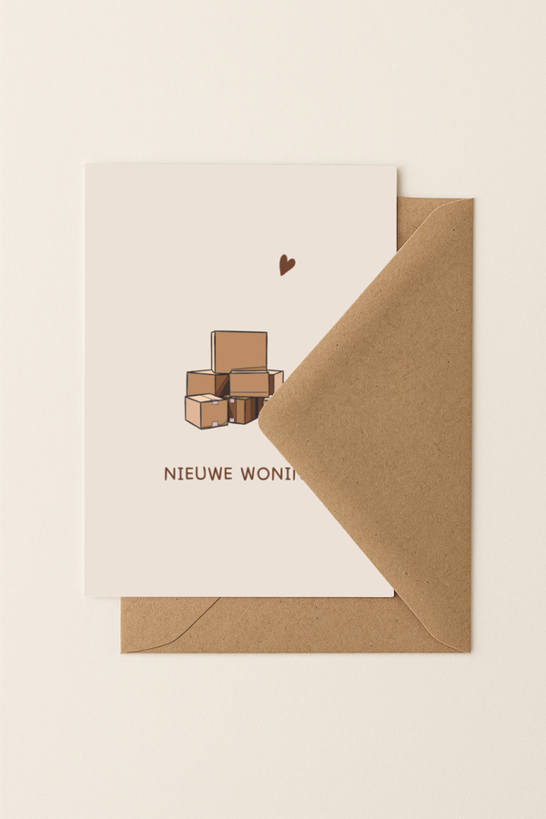 Nieuwe woning | A6 Kaartje
