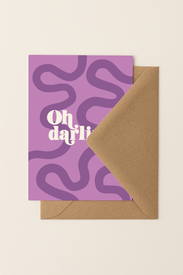 Oh darling | A6 Kaartje