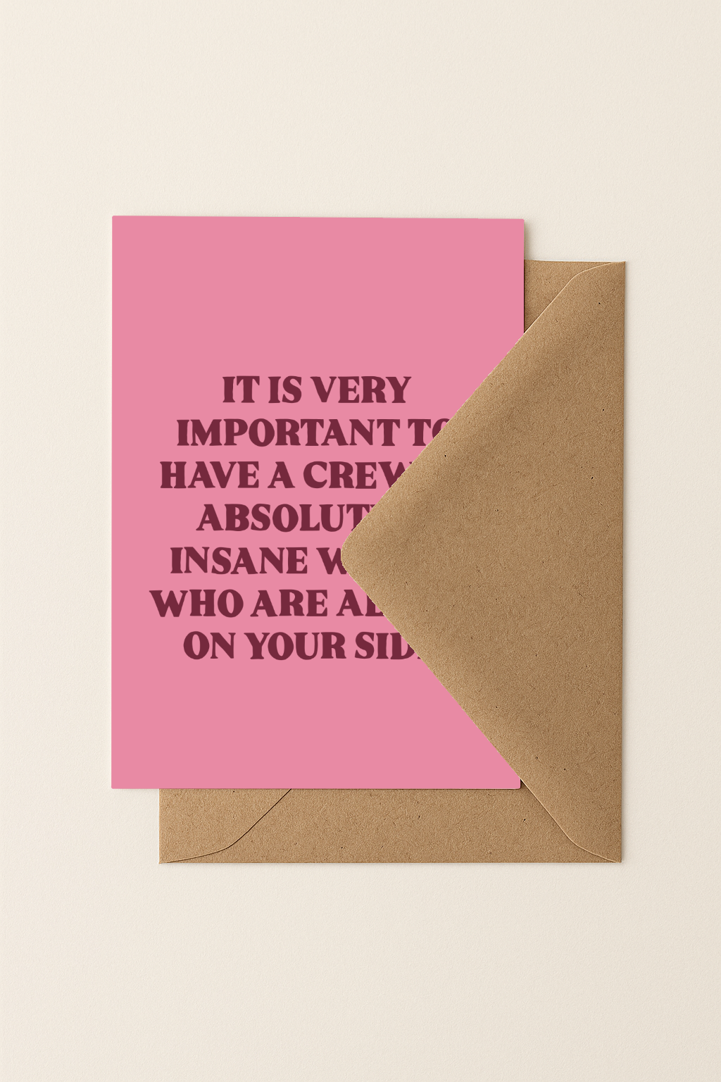 On your side | A6 Kaartje