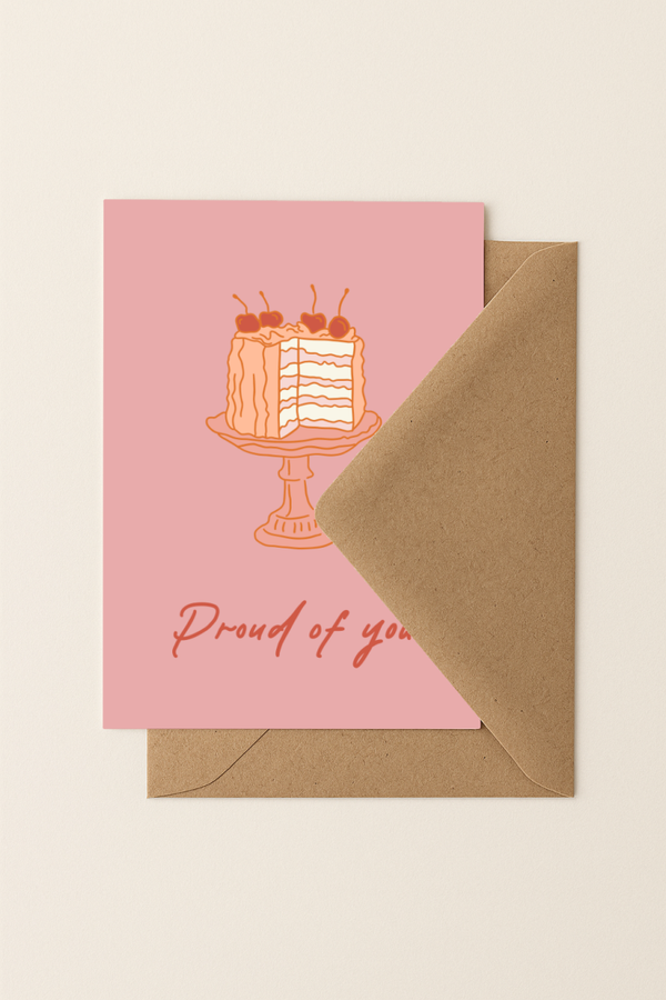 Proud of you | A6 Kaartje