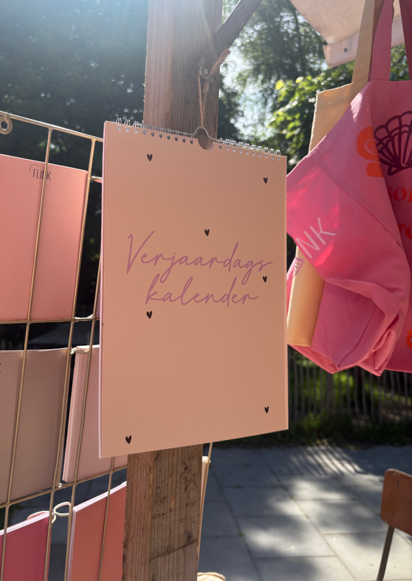 Verjaardagskalender – stijlvol & overzichtelijk