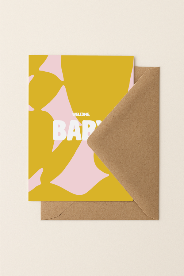 Welcome, baby | A6 Kaartje