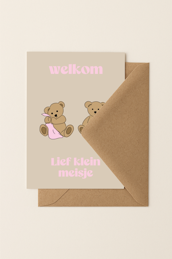 Lief meisje | A6 Kaartje