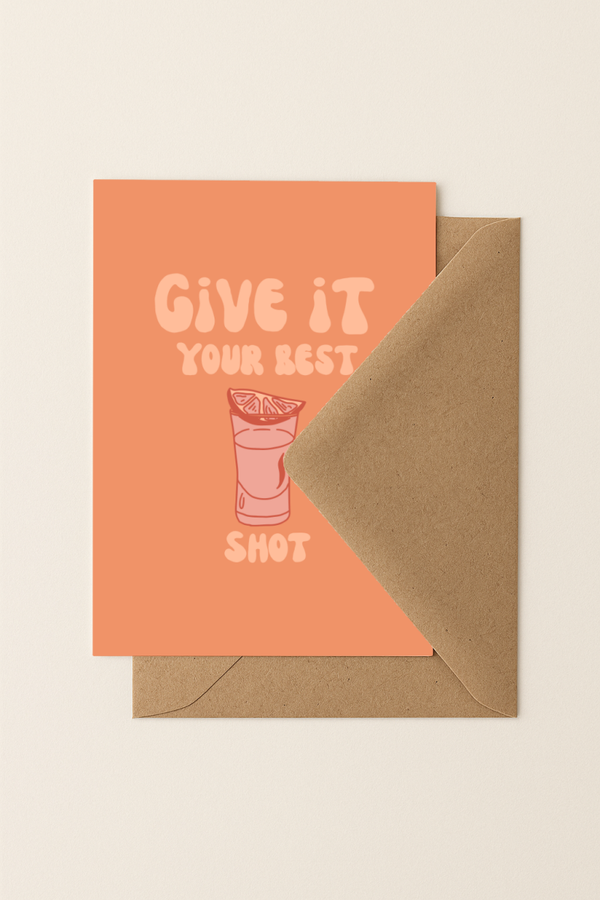 Your best shot | A6 Kaartje