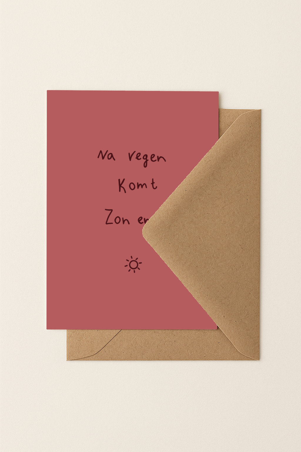 Zon & jij | A6 Kaartje