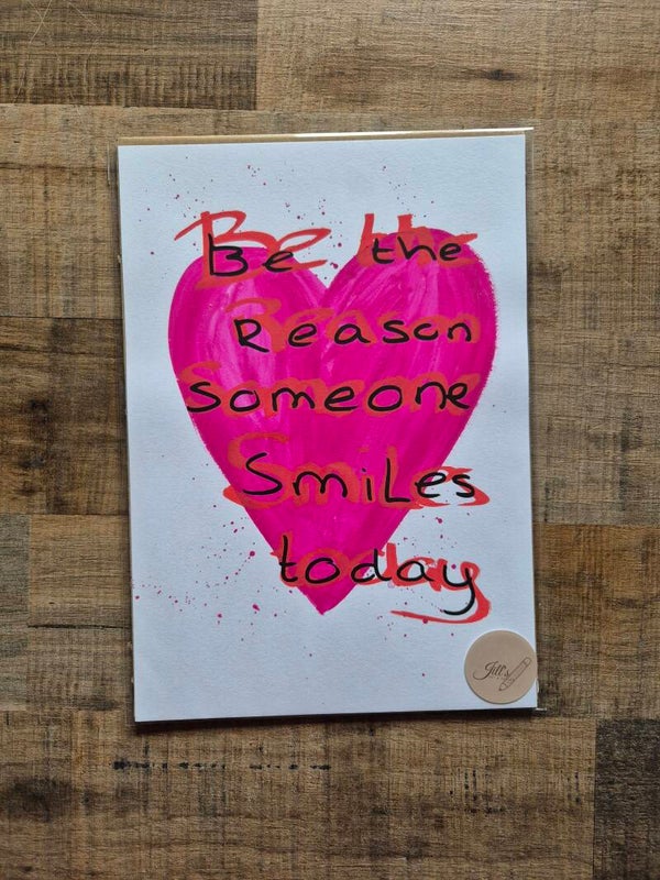 Be the reason