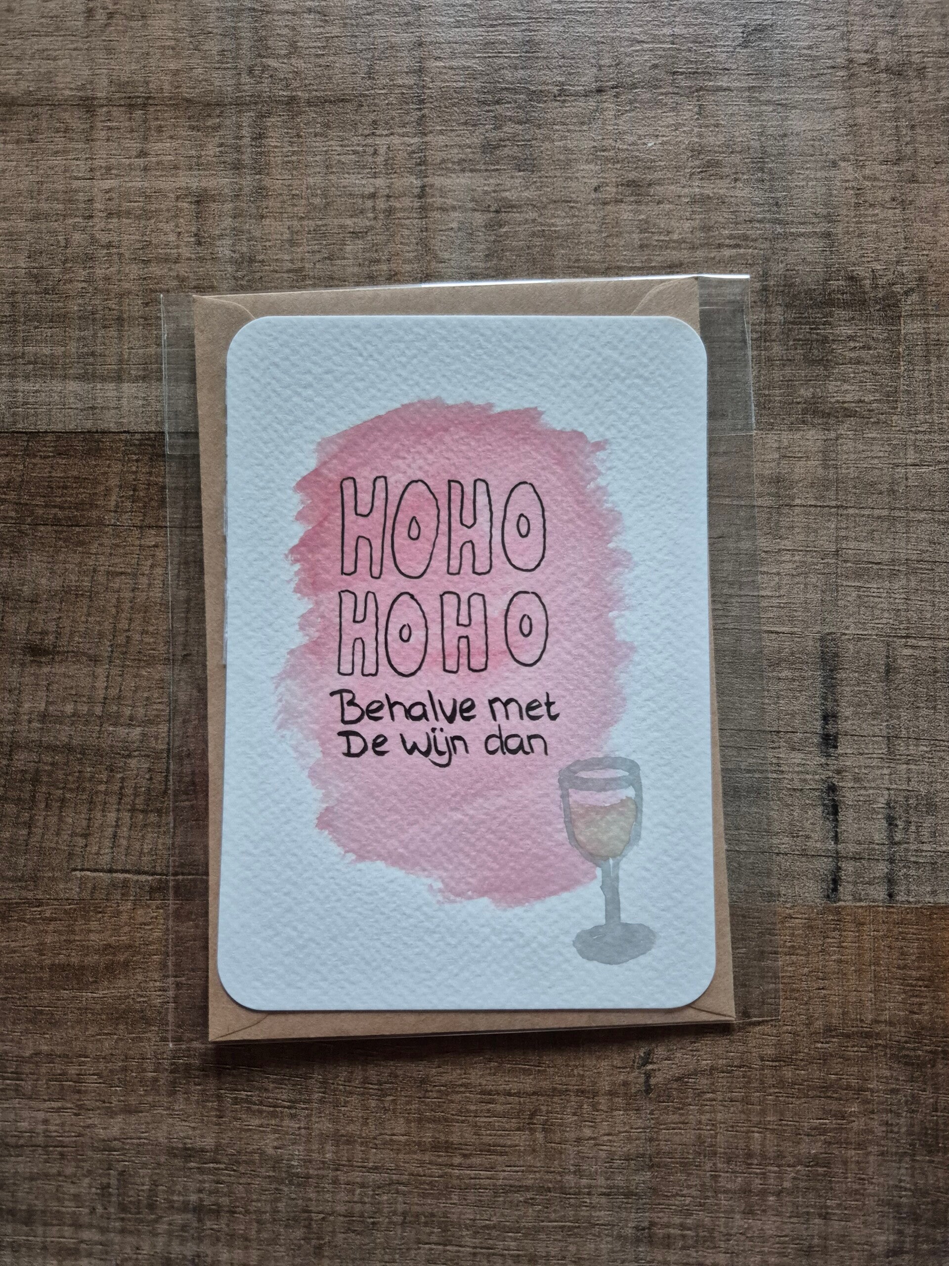 Hohoho behalve met wijn dan