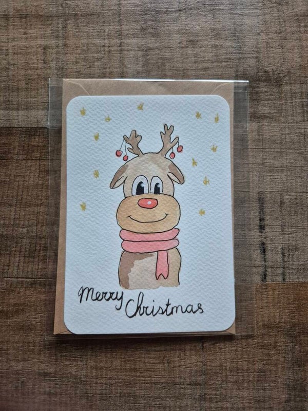 Merry christmas rendier