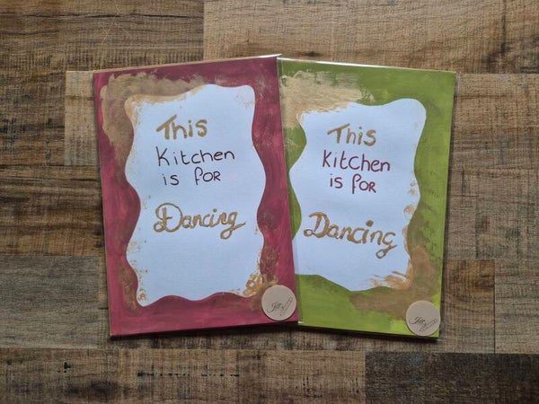 This kitchen is for dancing