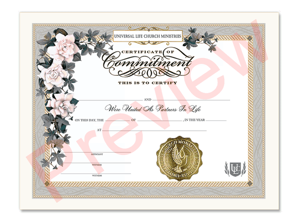 certificate-of-commitment