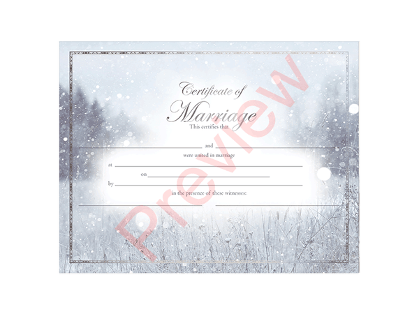 modern-marriage-certificate-textured-snow-fall