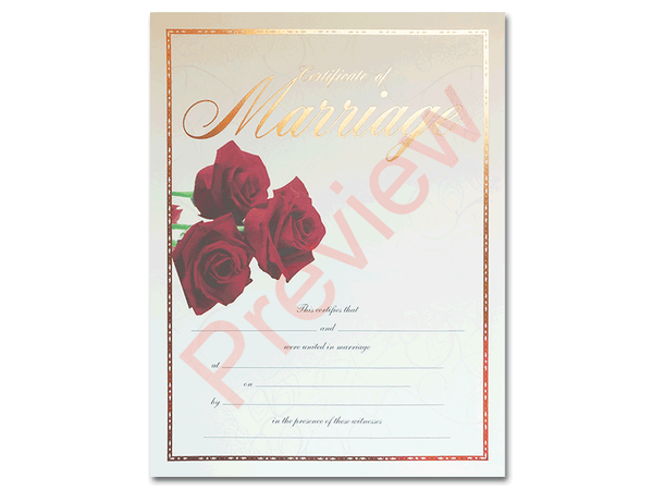 premium-certificate-of-marriage-redroses