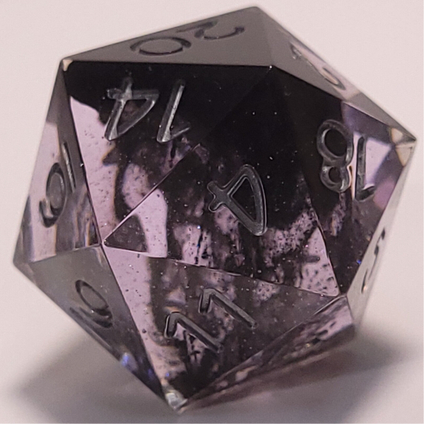 Black Rain D20 (25mm)