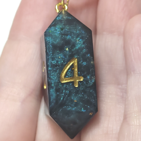 Dark Teal Necklace