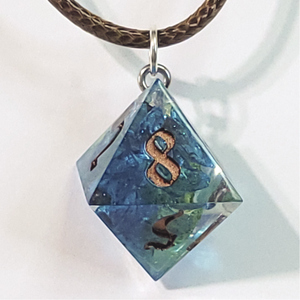 Blue and green glass