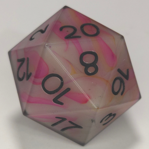 Shadowed D20 (25mm)