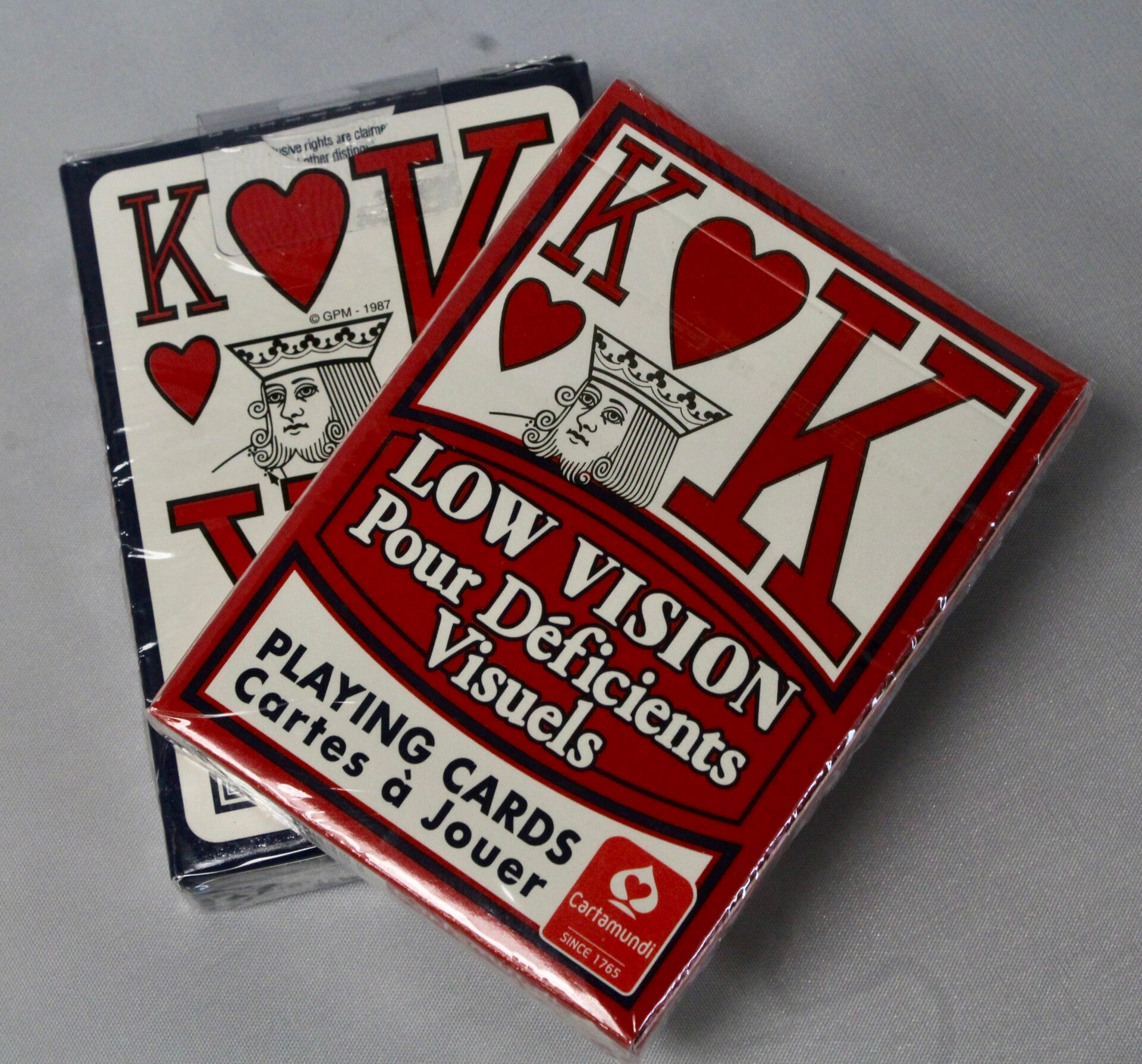 Marinoff Low Vision Playing Cards Vision Aid Systems