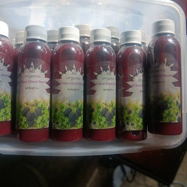 All mix berry juice