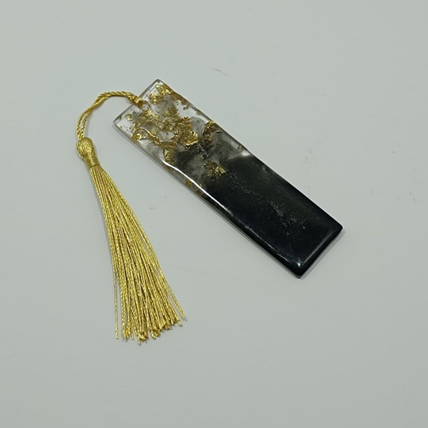 Lesezeichen Gold & Schwarz