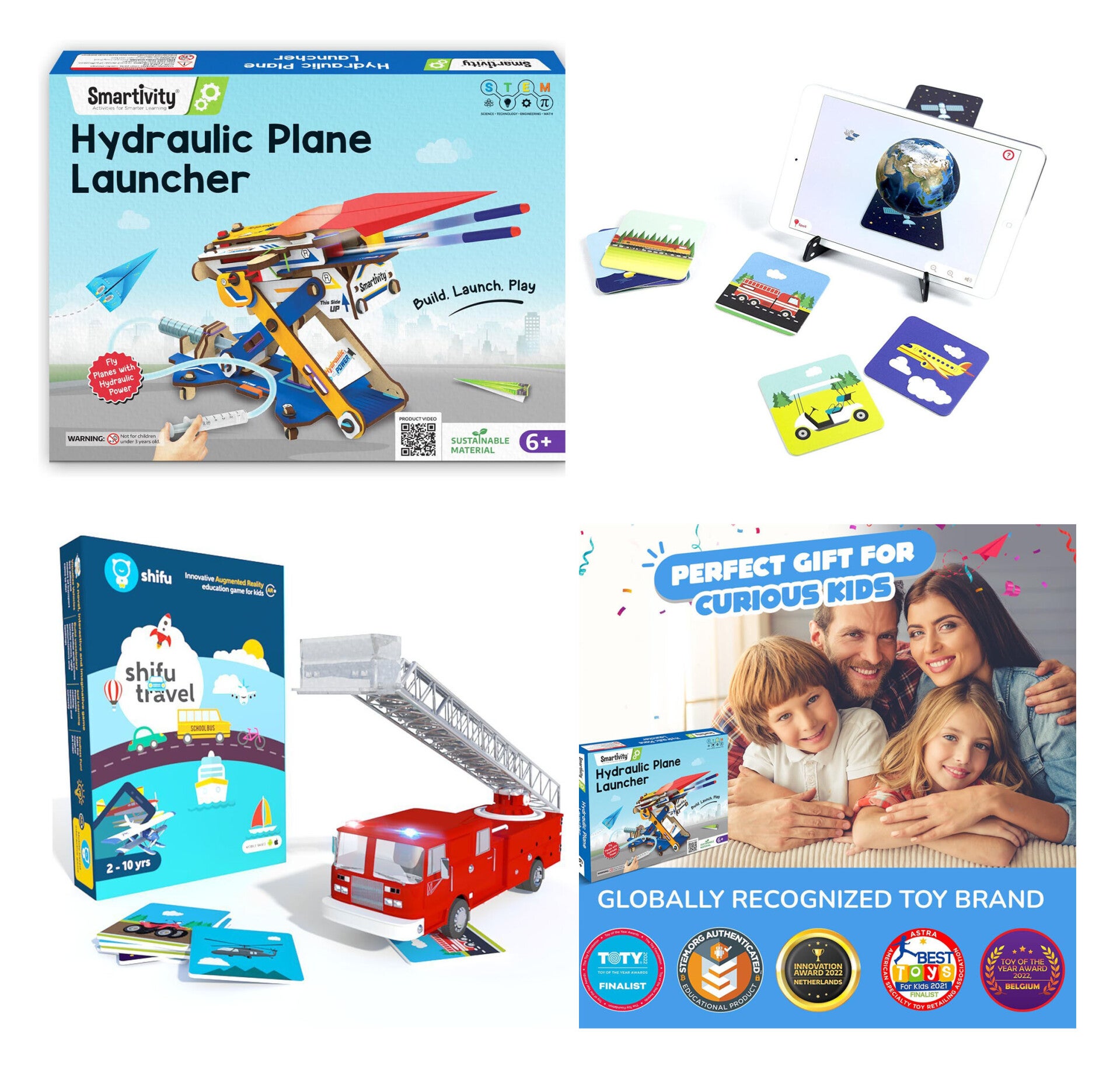BUNDLE Airplane Launcher- Travel AR Flashcards