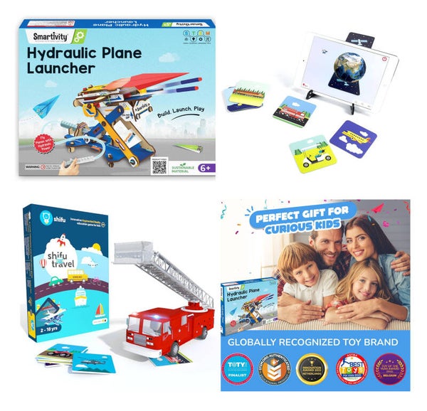 BUNDLE Airplane Launcher- Travel AR Flashcards