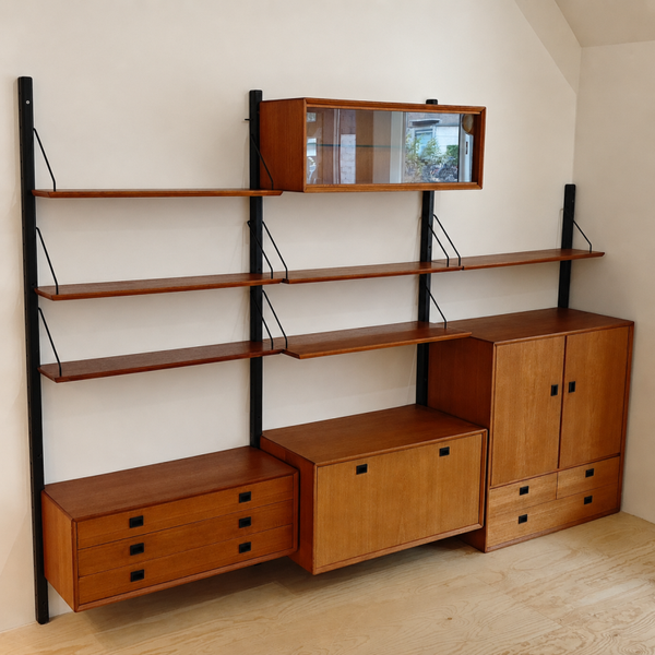 Vintage Topform wandkast / wandsysteem