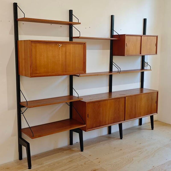 Vintage Paul cadovius Royal System wandsysteem