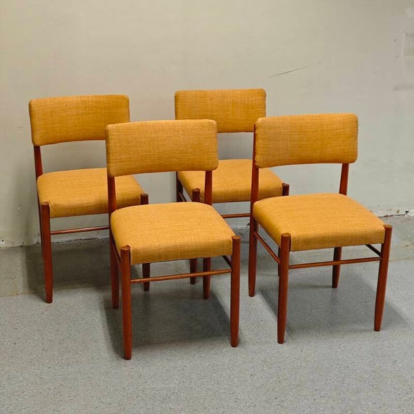 Vintage eetkamer stoelen 4