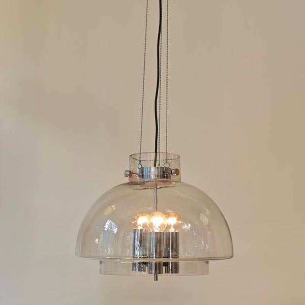 Vintage glashütte Limburg hanglamp
