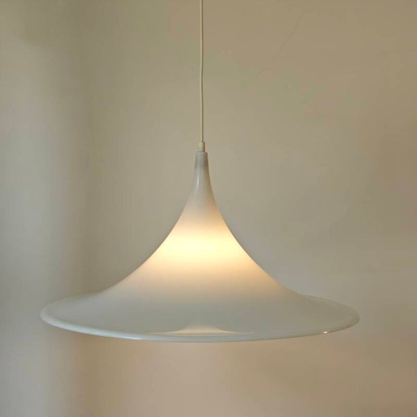 Vintage heksenhoed hanglamp kunststof