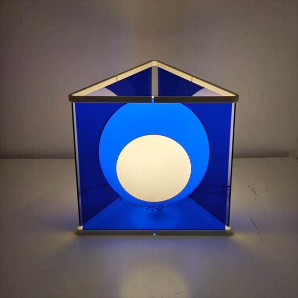 Space age tafellamp 'De Visser'