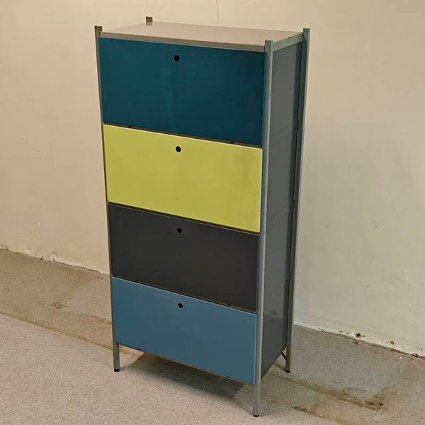 Vintage Gispen Wim Rietveld 663 kast