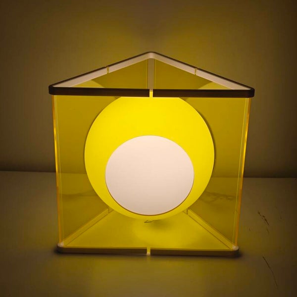 Space age tafellamp 'De Visser'