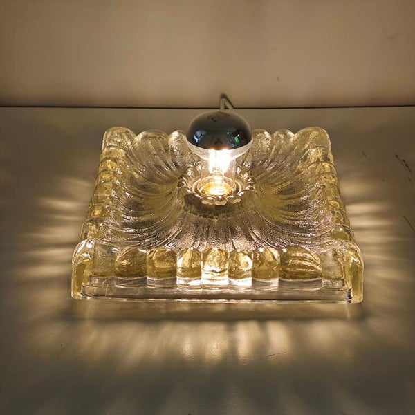 Vintage Hustadt-Leuchten wandlamp