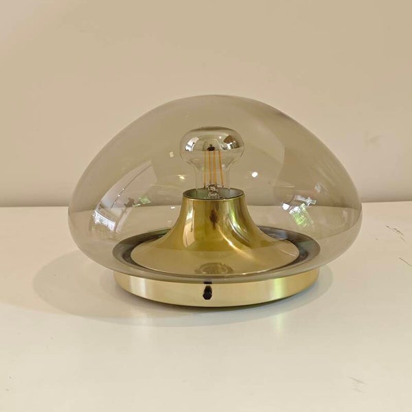 Vintage Glashutte Limburg plafondlamp
